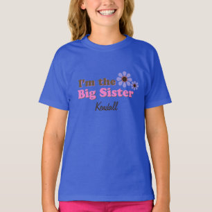 T-shirts Eu sou o TShirt personalizado flores da