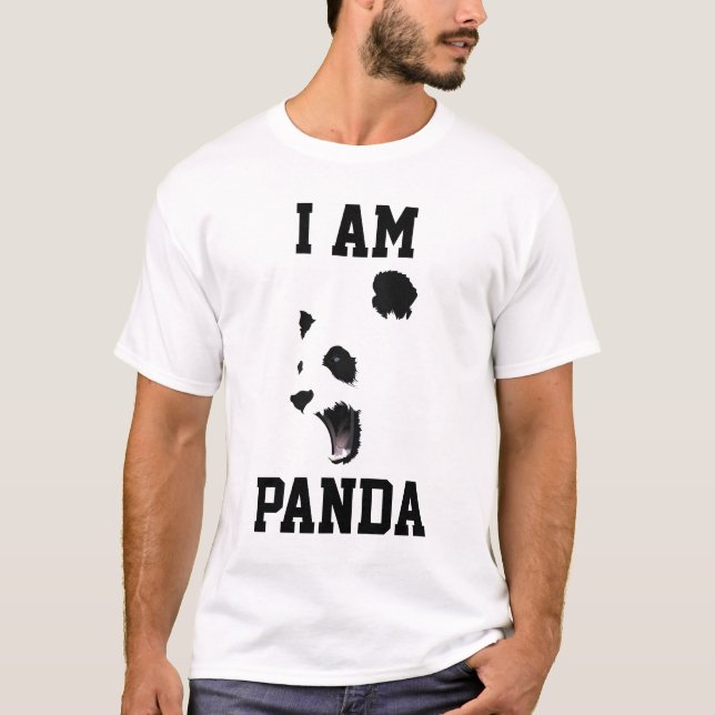 T-SHIRTS EU SOU PANDA (Frente)