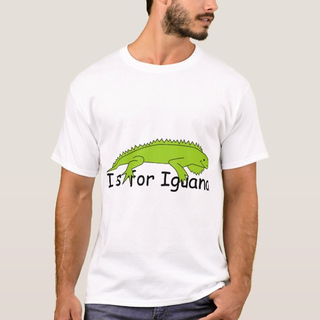 T-shirts Eu sou para a iguana (Frente)