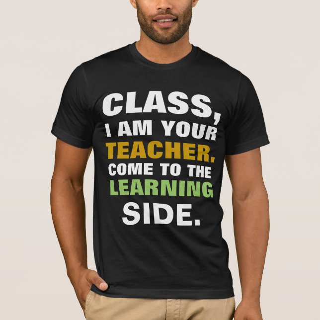 T-shirts Eu Sou Seu Professor (Frente)