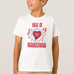 T-shirts Eu sou um branco básico de Hanes ComfortSoft® do