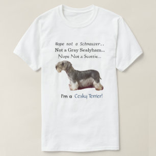 T-shirts Eu sou um Cesky Terrier