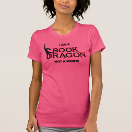 T-shirts Eu sou um dragão do livro, não um sem-fim
