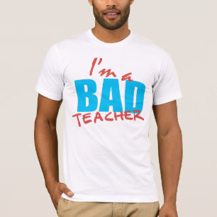 T-shirts Eu sou um professor mau