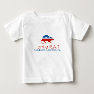 T-shirts Eu sou um R.A.T. Republicano Contra Trump