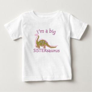 T-shirts Eu sou um sistersaurus grande