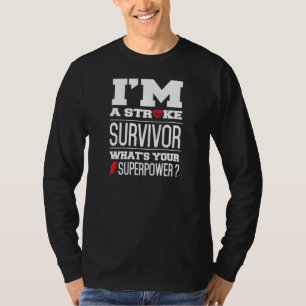 T-shirts Eu sou um sobrevivente do curso. Que é sua