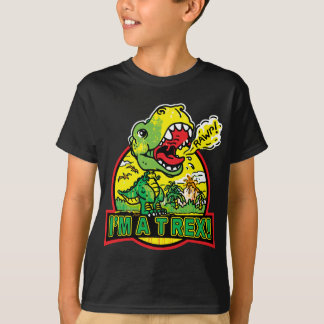 T-shirts Eu sou um T Rex!