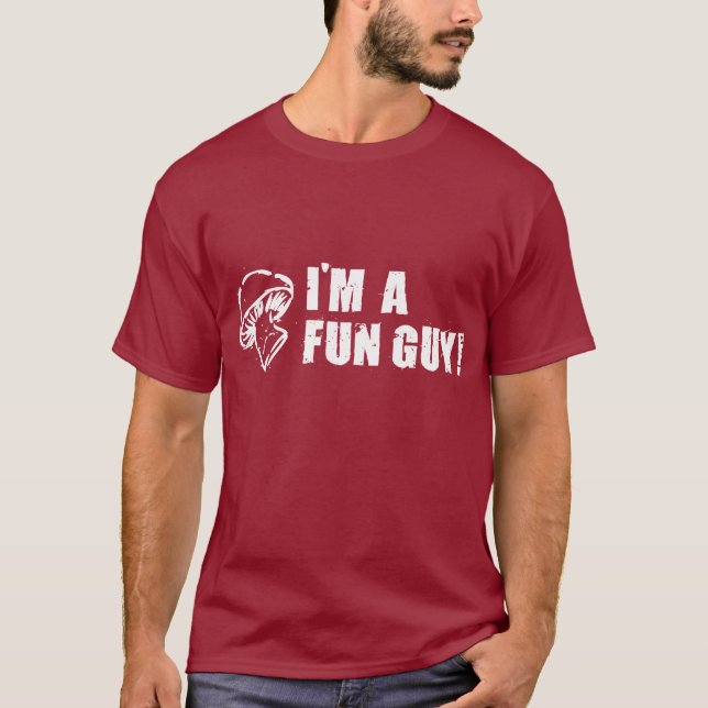 T-shirts Eu sou uma cara do divertimento (Frente)