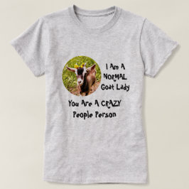 T-shirts Eu sou uma senhora NORMAL da cabra