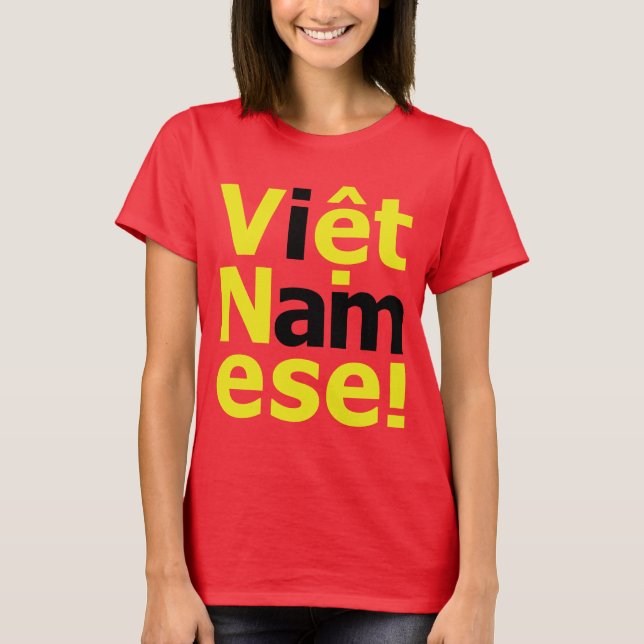 T-shirts eu sou Viet Namese! (Frente)