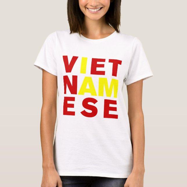 T-SHIRTS EU SOU VIETNAMIANO (Frente)