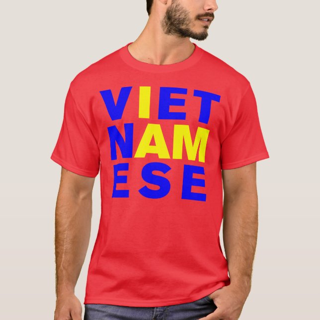 T-SHIRTS EU SOU VIETNAMIANO (Frente)