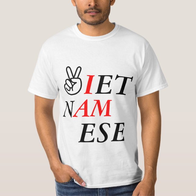 T-shirts eu sou vietnamiano (Frente)