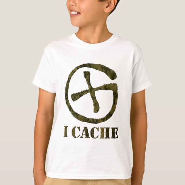 T-shirts Eu suor de CACHE (Frente)