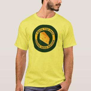 T-shirts Eu suporto o bloco - nação principal do queijo