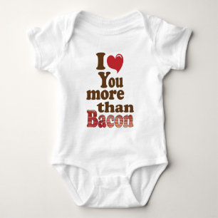 T-shirts Eu Te Amo Mais Que Bacon