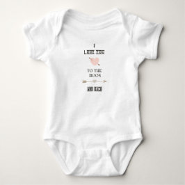 T-shirts Eu te amo na lua e de volta
