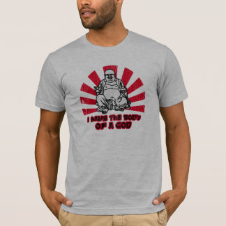 T-shirts eu tenho o corpo de um deus