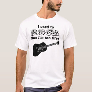 T-shirts Eu usei-me para balançar