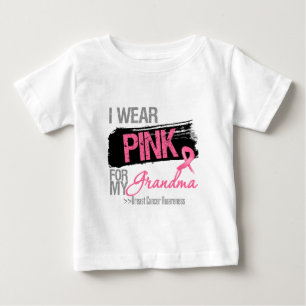 T-shirts Eu visto a fita cor-de-rosa para meu cancro da