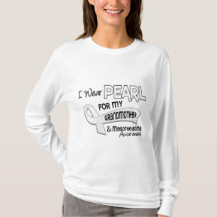 T-shirts Eu visto a pérola para meu mesotelioma da avó 42