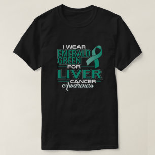 T-SHIRTS EU VISTO EMERALD GREEN PARA A SENSIBILIZAÇÃO DO CÂ