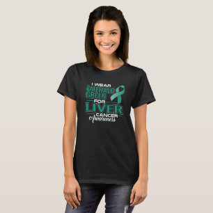 T-SHIRTS EU VISTO EMERALD GREEN PARA A SENSIBILIZAÇÃO DO CÂ