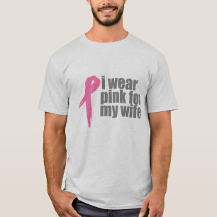 T-shirts Eu visto o rosa para minha esposa