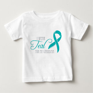 T-shirts Eu Visto Teal para a minha avó