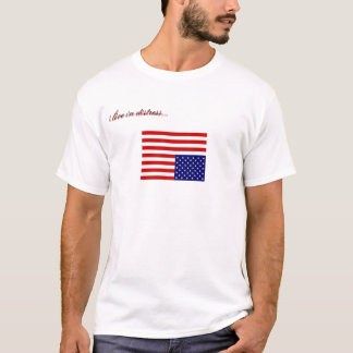 T-shirts eu vivo na aflição…