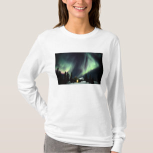 T-shirts EUA, Alasca, Chena Hot Springs. Aurora