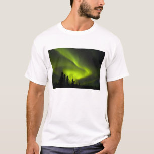T-shirts EUA, Alasca, Chena Hot Springs. Aurora Boreal 2
