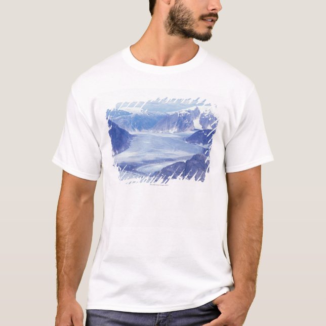 T-shirts EUA, Alaska, Wrangell-Rua Elias NP, Leconte (Frente)