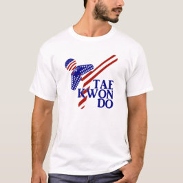 T-shirts EUA - Artes Marciais Patrióticas TAEKWONDO