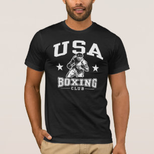 T-shirts EUA Boxing