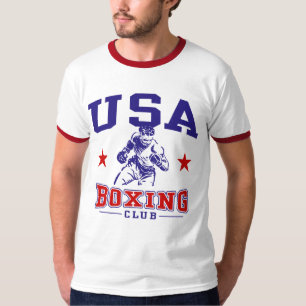 T-shirts EUA Boxing