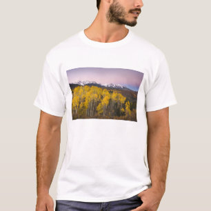 T-shirts EUA, Colorado, Montanhas Rochosas. Amanhecer em S
