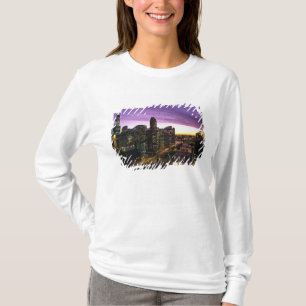 T-shirts EUA, IL, Chicago. Horizonte e rio de Chicago