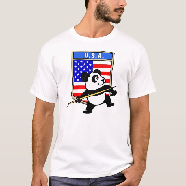 T-shirts EUA Javelin Panda (Frente)