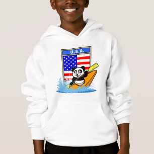 T-shirts EUA Kayaking Panda