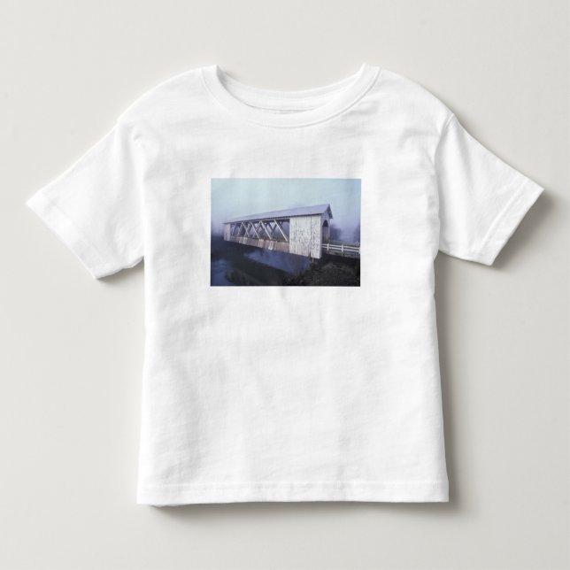 T-shirts EUA, Oregon. Gilkey ponte coberta abrange (Frente)