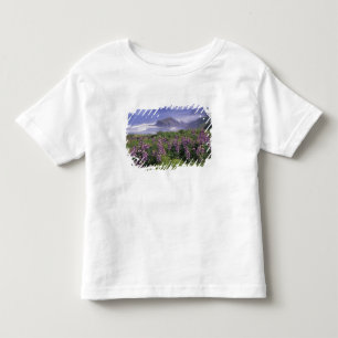 T-shirts EUA, Oregon, Nesika Beach. Lupino e Oregon