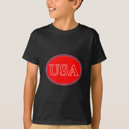 T-shirts EUA Red White e Blue 3 O MUSEUM Zazzle presentes