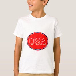 T-shirts EUA Red White e Blue 3 O MUSEUM Zazzle presentes