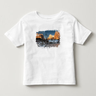 T-shirts EUA, Utah, Parque Nacional Zion. Nascer do sol na 