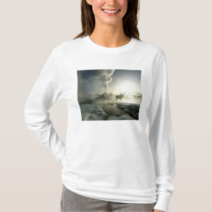 T-shirts EUA, Wyoming, Parque Nacional de Yellowstone. Nasc