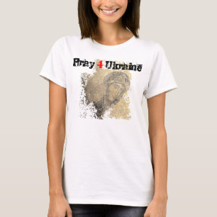 T-shirts Euromaidan Pray a liberdade de 4 Ucrânia
