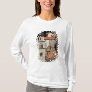 T-shirts Europa, Croácia. Cidade medieval amuralhada de