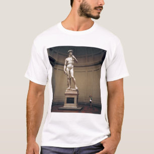 T-shirts Europa, Itália, Florença. O tamanho real de